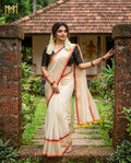 ONAM MUL COTTON SAREE